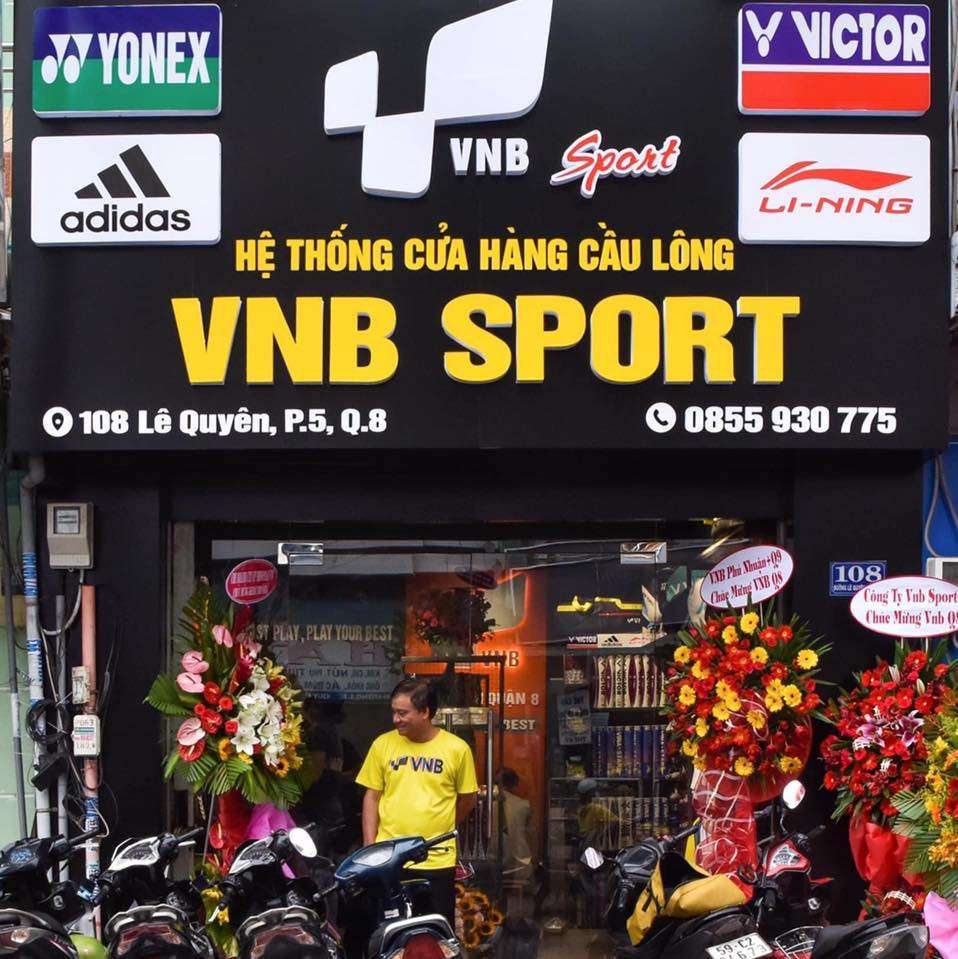 Mua vợt cầu lông Quận 8 uy tín, chất lượng nhất - Shop cầu lông VNB Sport Quận 8