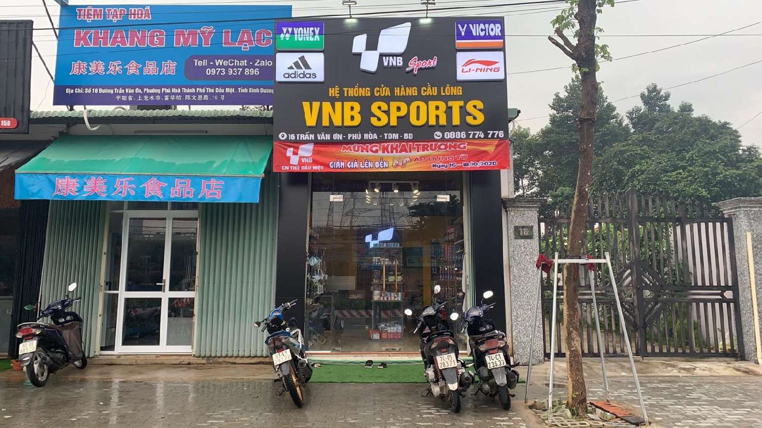 Cửa hàng cầu lông Thủ Dầu Một, Bình Dương - VNB Sports Thủ Dầu Một