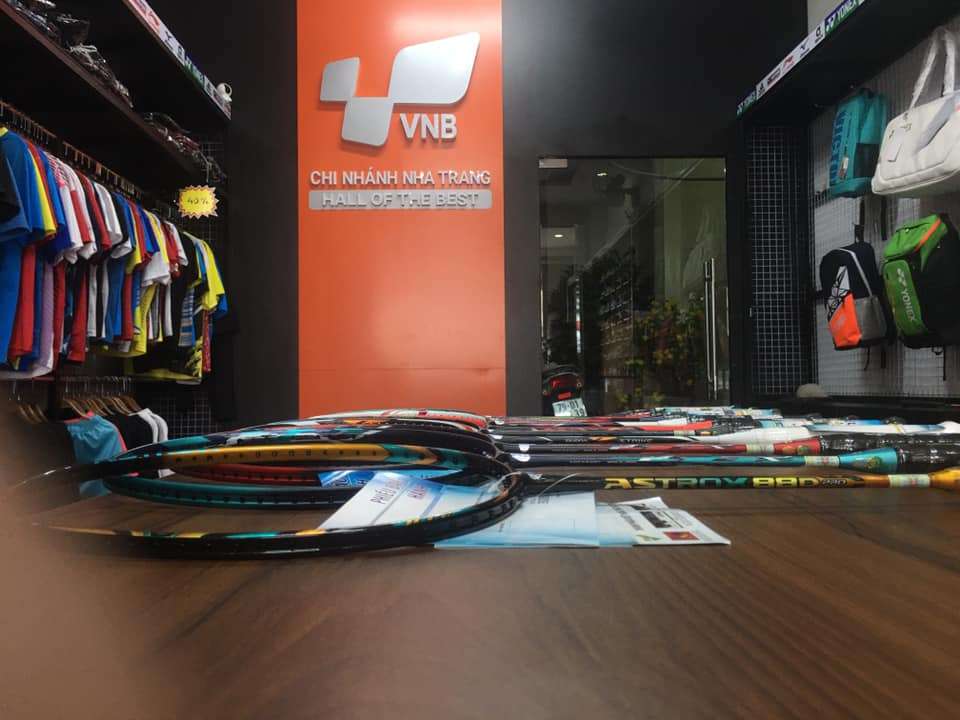 Cửa hàng bán vợt cầu lông Nha Trang, Khánh Hòa uy tín nhất - Shop vợt VNB Sports Nha Trang