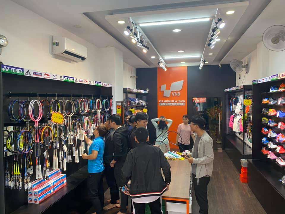 Cửa hàng bán vợt cầu lông Nha Trang, Khánh Hòa uy tín nhất - Shop vợt VNB Sports Nha Trang