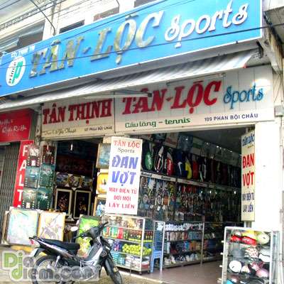 Cửa hàng thể thao cầu lông, tennis ở Nha Trang, Khánh Hòa - Tân Lộc Sports