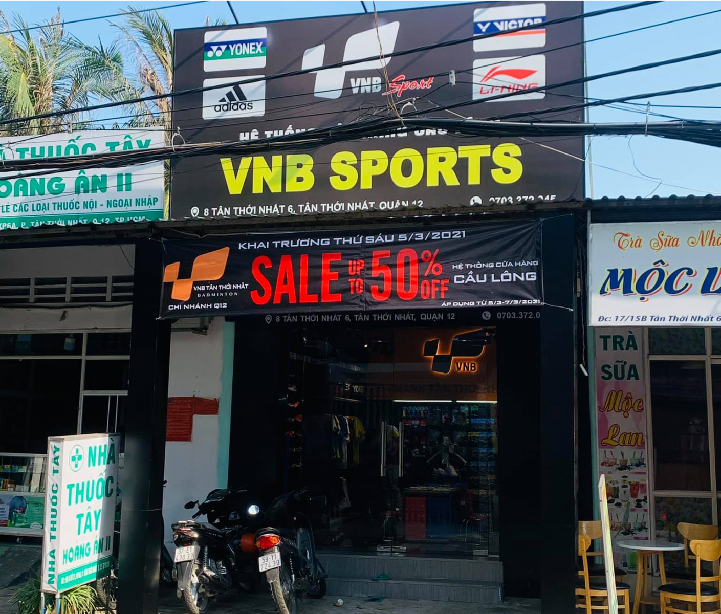 Cửa hàng cầu lông VNB Sports Tân Thới Nhất - Quận 12