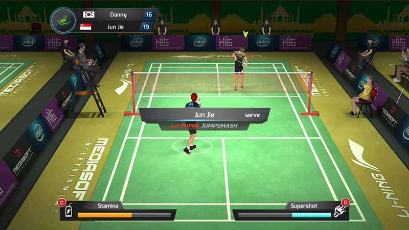 game cầu lông trên android - LiNing Jump Smash 15 Badminton