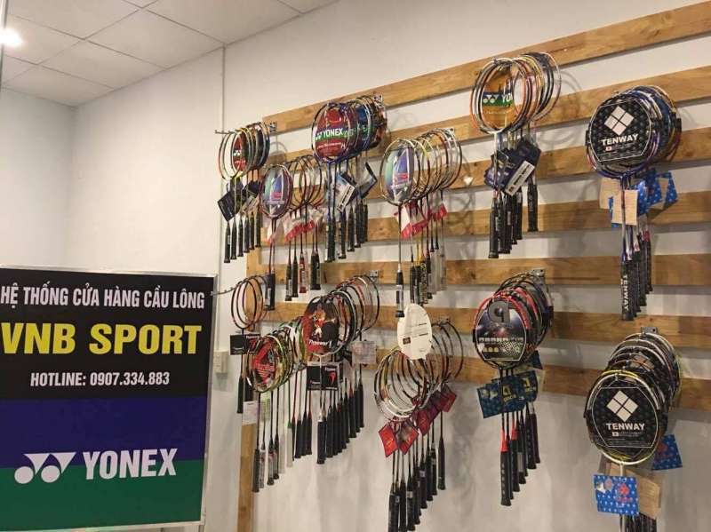 Shop đan vợt cầu lông quận 10 - VNB Sports
